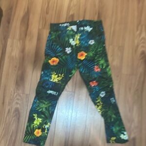 Tropical Print Bottoms